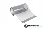 PVC Ersatzstreifen standard transparent 300x3 mm inklusive Montagependel